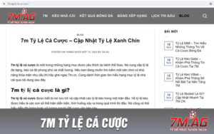 7m Tỷ Lệ Cá Cược